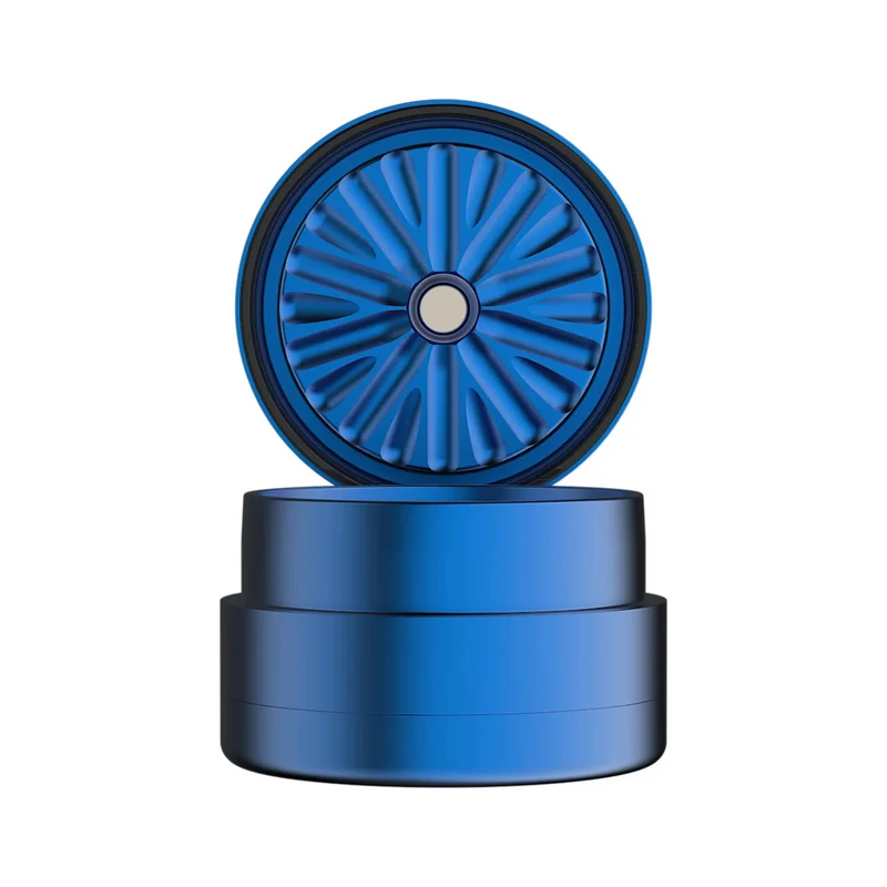 FlowerMill Next-Gen Standard Grinder 2.5" 3-Layers – Blau