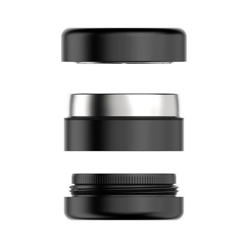 Flower Mill Next-Gen Premium Stainless – Grinder 66 mm, 3-teilig