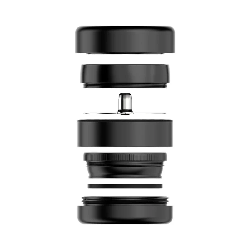 Flower Mill Next-Gen Premium Grinder 2.5" - 3 Layers