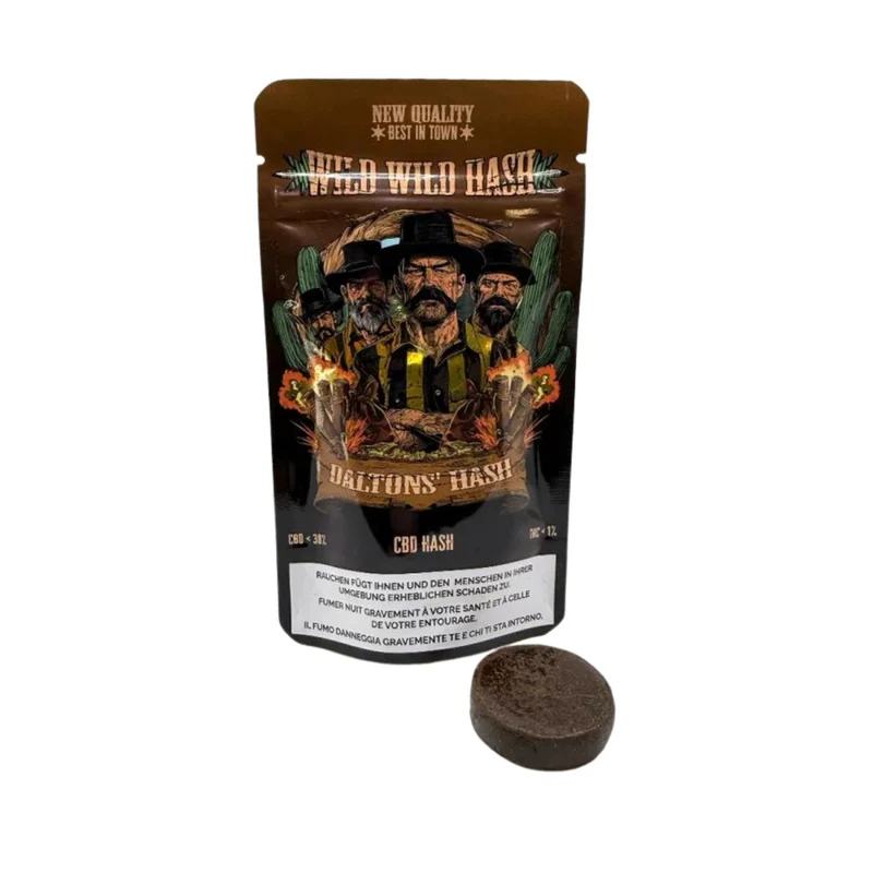 Wild Wild Hash Golden Charras – CBD Hasch 10g