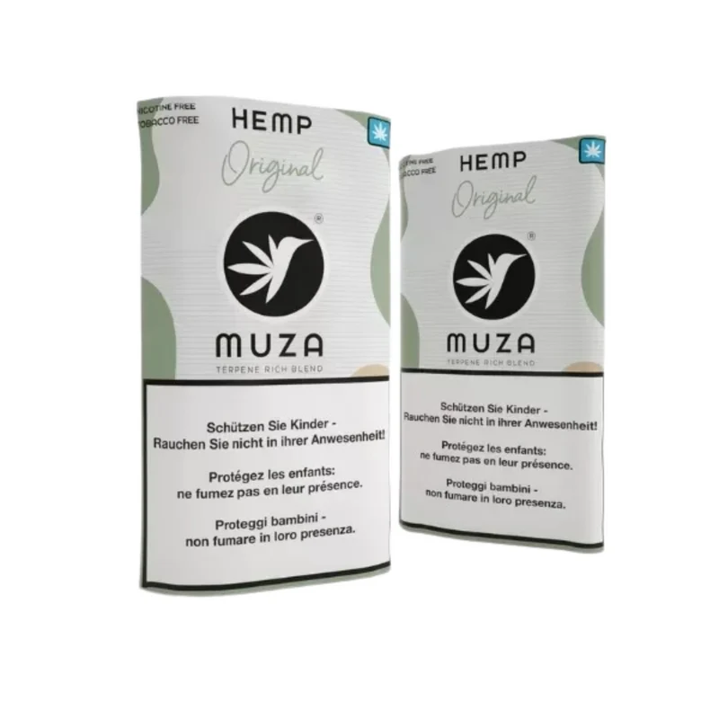 MUZA HEMP Original – Nikotinfreier Tabakersatz 20g