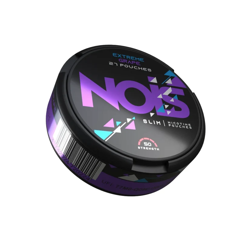 NOIS Extreme Slim Grape Nikotin Pouches 50mg/g – 13,5g Dose