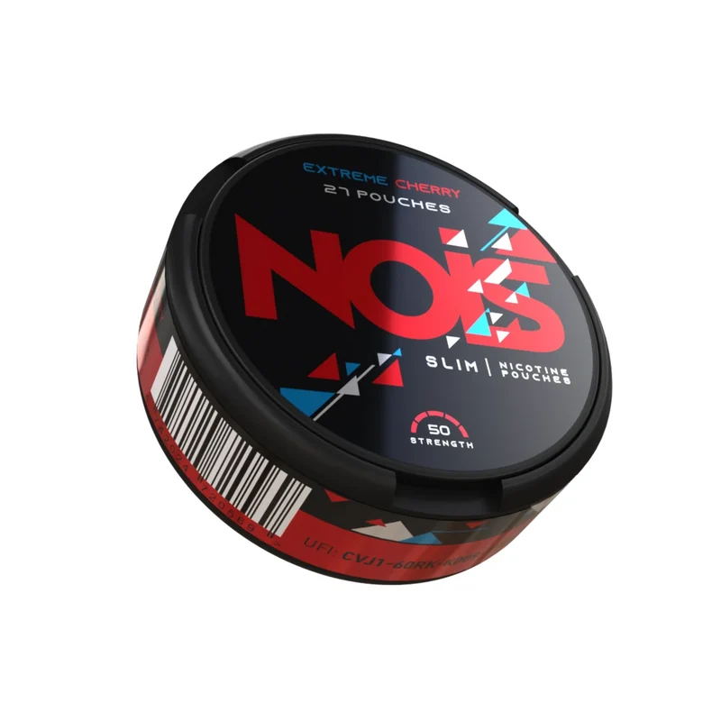 NOIS Extreme Slim Cherry Nikotin Pouches 50mg/g – 13,5g Dose