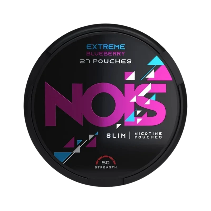 NOIS Extreme Slim Blueberry Nikotin Pouches 50mg/g – 13,5g Dose