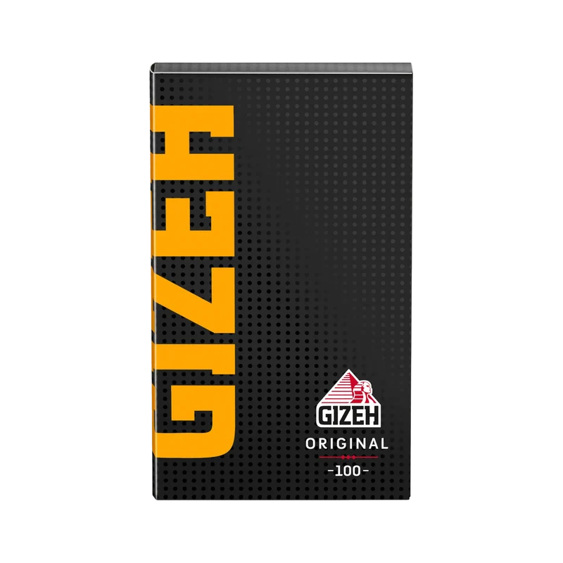GIZEH Black Original Papers Regular Size – Display, 20 Hefte à 100 Blatt