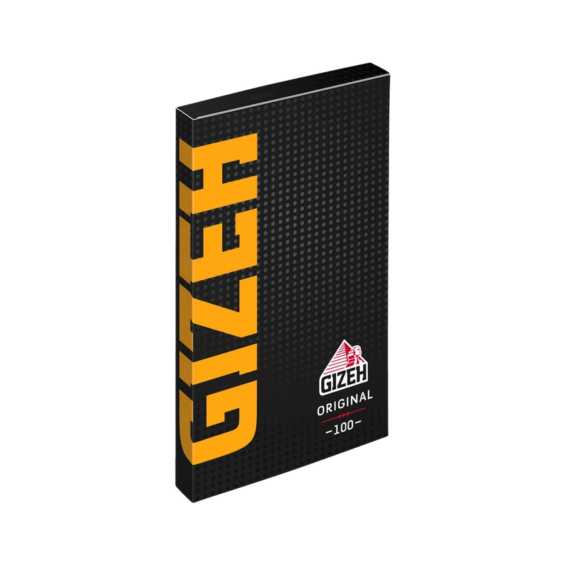GIZEH Black Original Papers Regular Size – Display, 20 Hefte à 100 Blatt