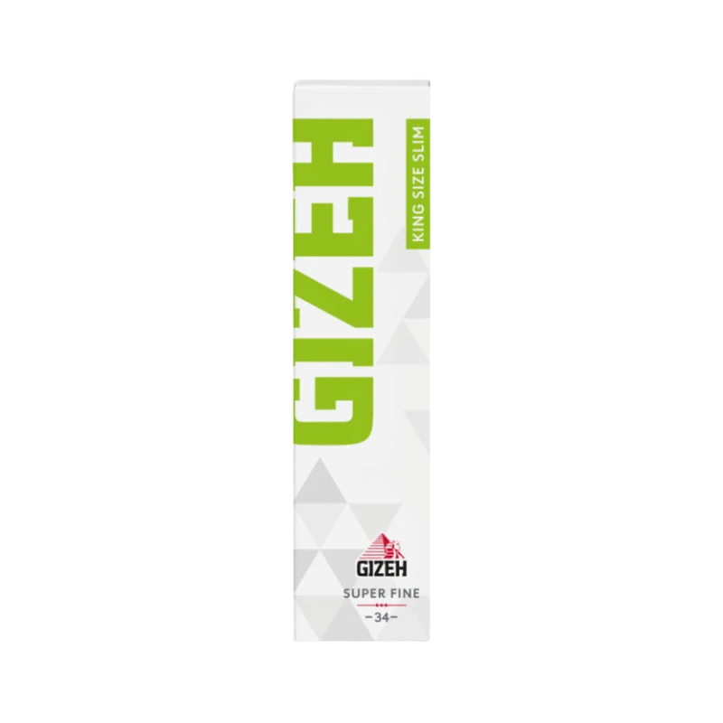 GIZEH King Size Slim Papers Super Fine – 34 Blatt