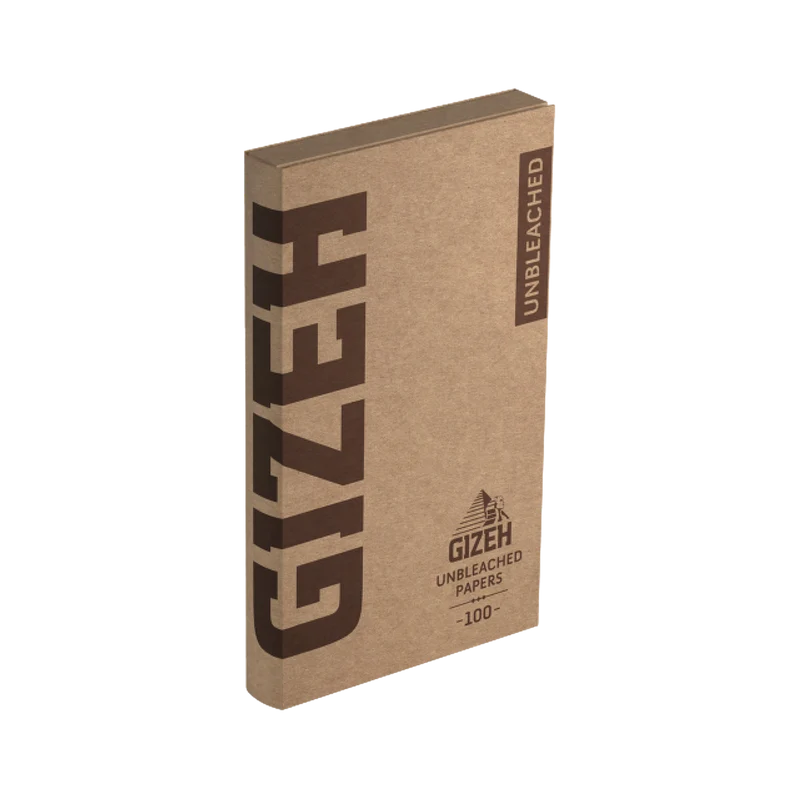 GIZEH DW Extra Fine Unbleached Papers – Display, 20 Hefte à 100 Blatt