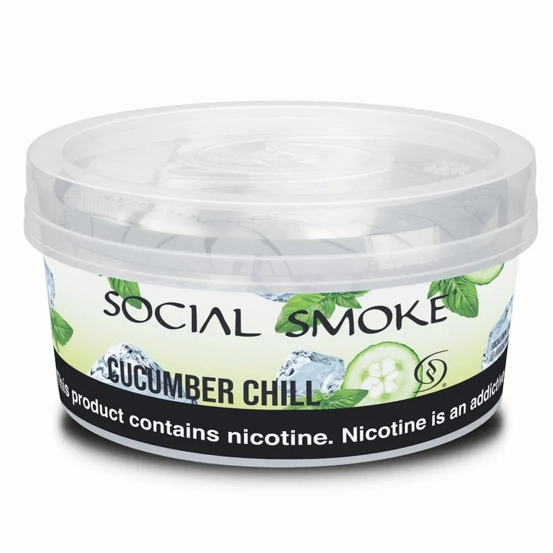 Wasserpfeifentabak Social Smoke Cucumber Chill 1kg