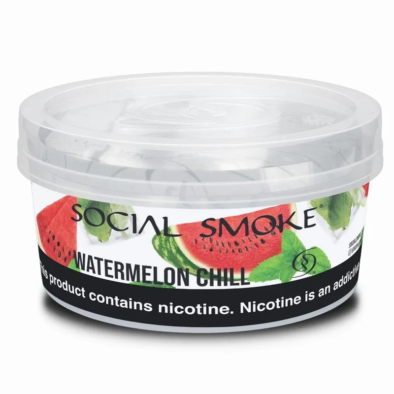 Wasserpfeifentabak Social Smoke Watermelon Chill 1kg