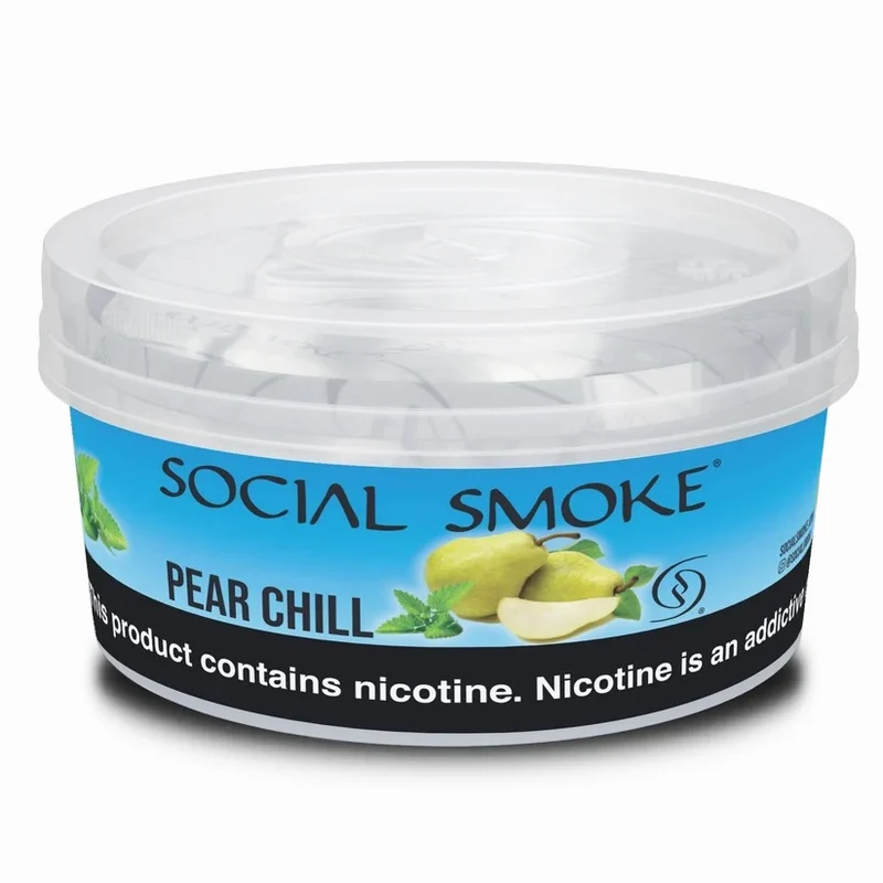 Wasserpfeifentabak Social Smoke Pear Chill 1kg