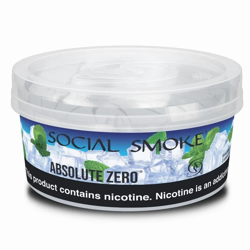 Wasserpfeifentabak Social Smoke Absolute Zero 1kg