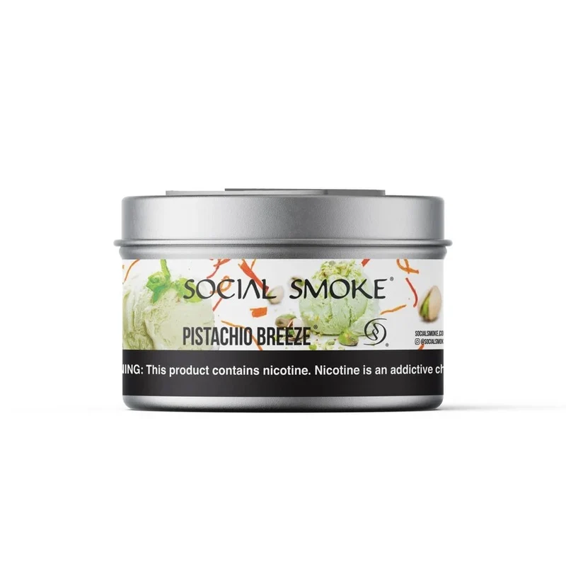 Wasserpfeifentabak Social Smoke Pistachio Breeze 200gr