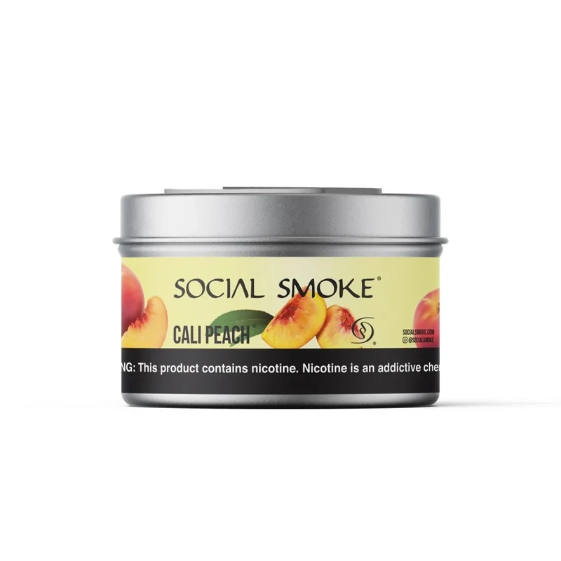 Wasserpfeifentabak Social Smoke Cali Peach 200gr