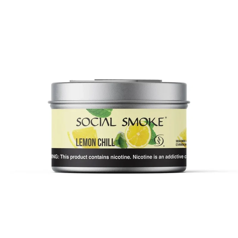Wasserpfeifentabak Social Smoke Lemon Chill 200gr