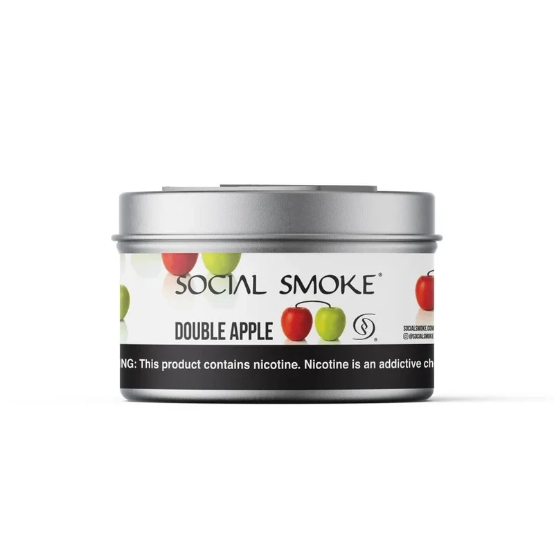 Wasserpfeifentabak Social Smoke Double Apple 200gr