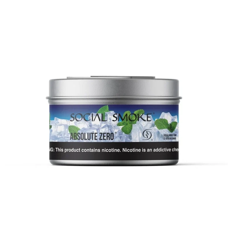 Wasserpfeifentabak Social Smoke Absolute Zero 200gr
