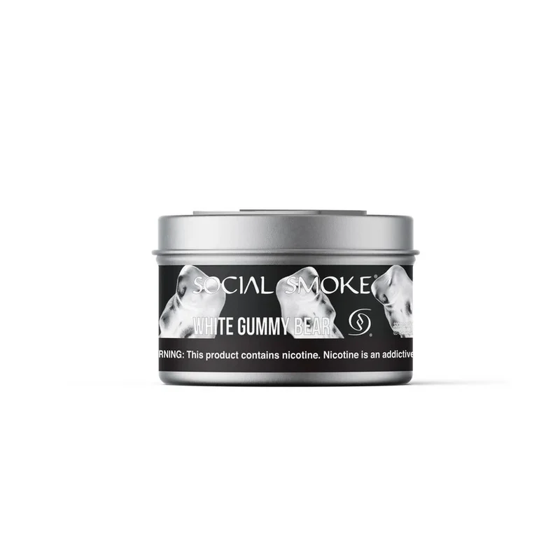Wasserpfeifentabak Social Smoke White Gummy Bear 100gr