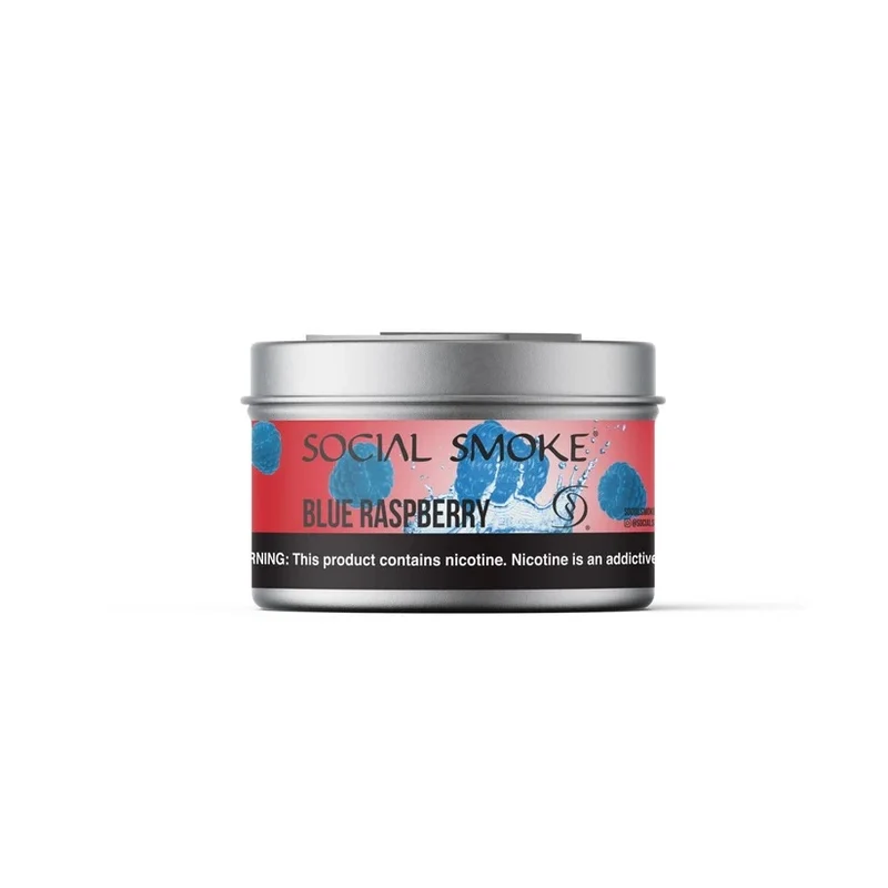 Wasserpfeifentabak Social Smoke Blue Raspberry 100gr