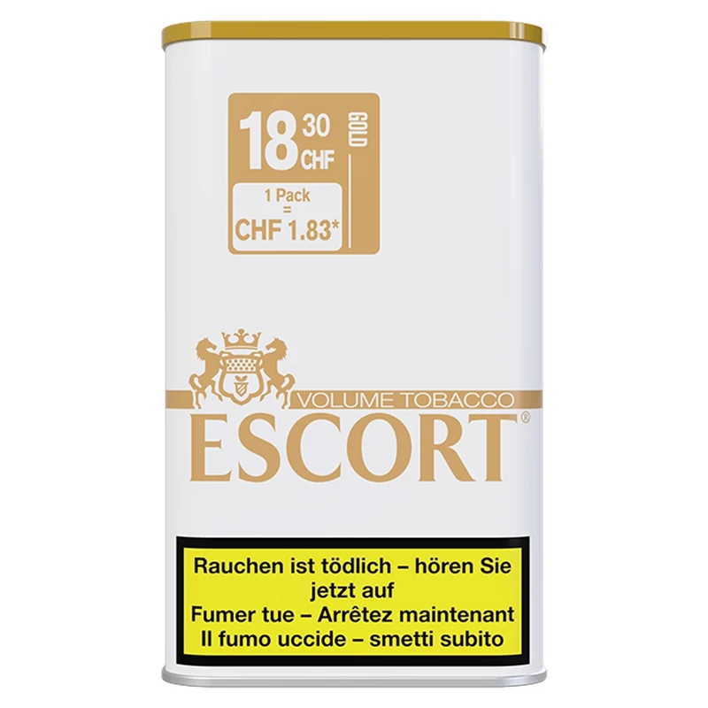 Escort Gold Volume Tabakeimer - 87g