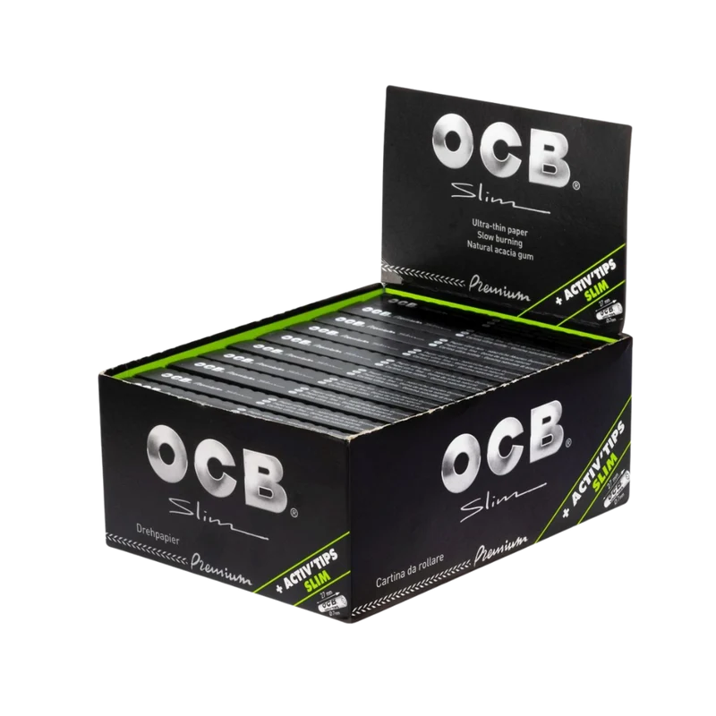OCB SCHWARZ - Slim + Aktiv Filter
