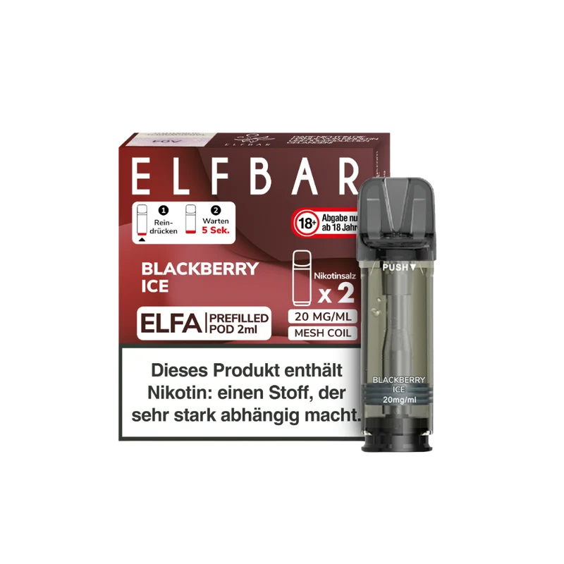 ELFA PODS - Blackberry Ice