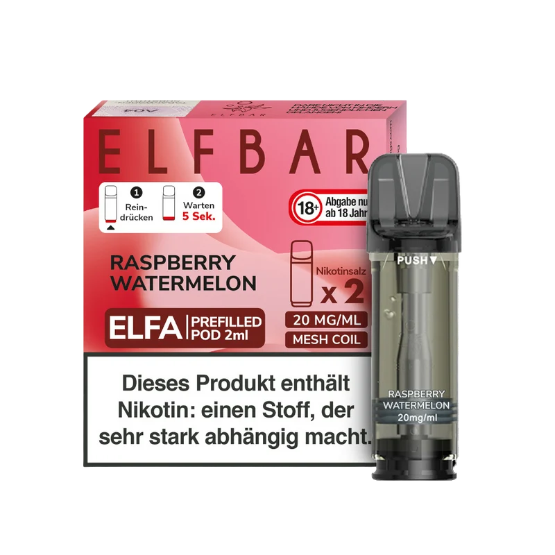ELFA PODS - Raspberry Watermelon