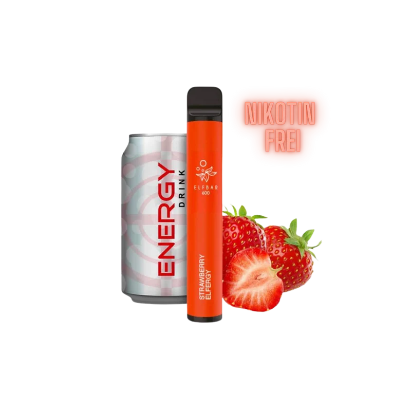 ELFBAR 600 - Elfergy Strawberry (Nikotinfrei)