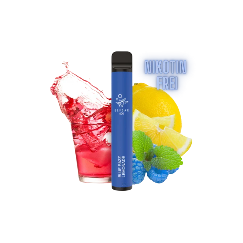 ELFBAR 600 - Blue Razz Lemonade (Nikotinfrei)