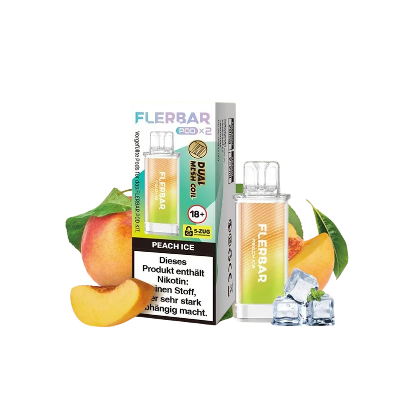 FLERBAR PODS - Peach Ice