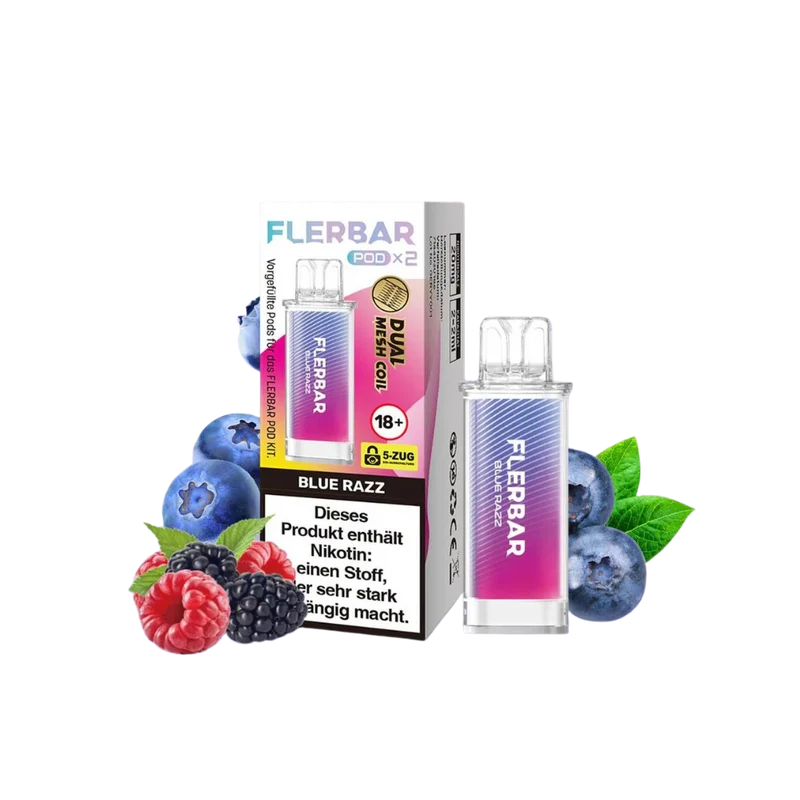 FLERBAR PODS - Blue Razz