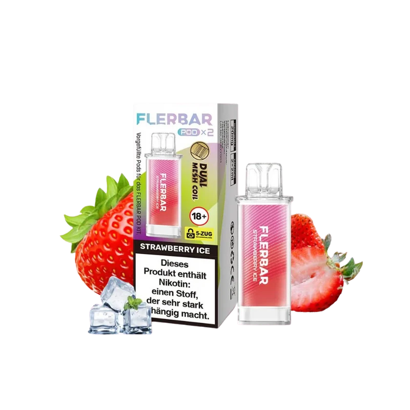 FLERBAR PODS - Strawberry Ice