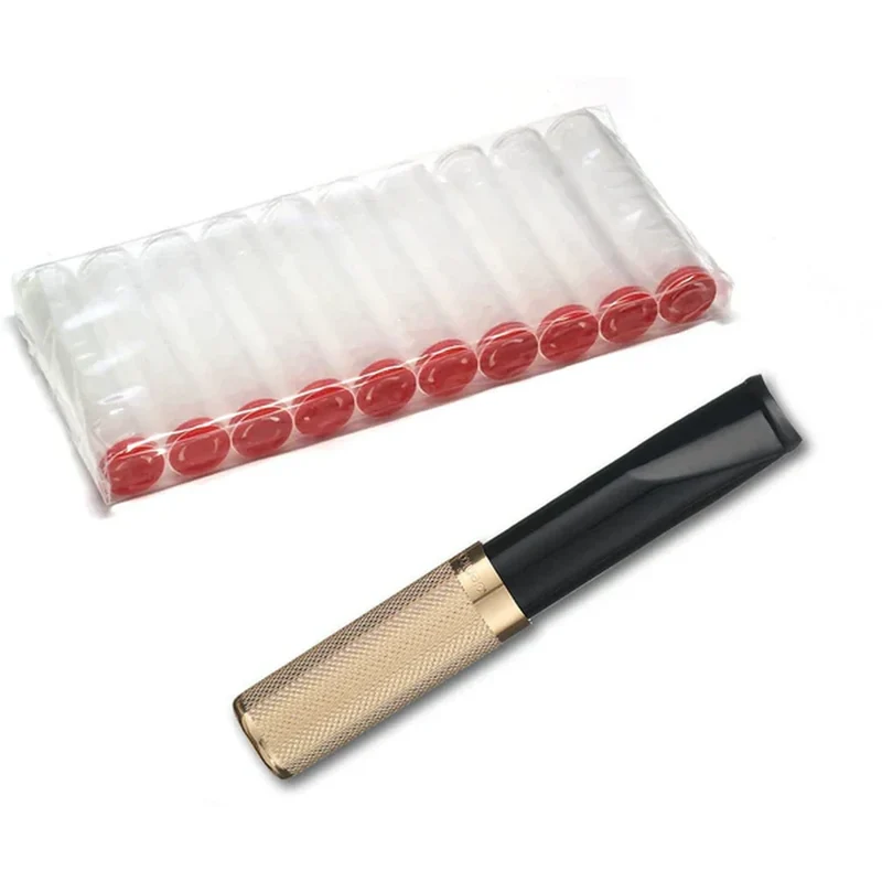 Flair Kort Automatic Cigaret Holder - Sort/Guld