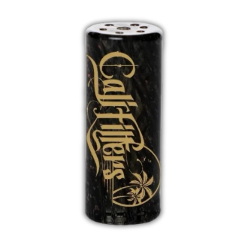 CaliFilters Spiral Glass Tip Black Beauty – Glasfilter 10 mm