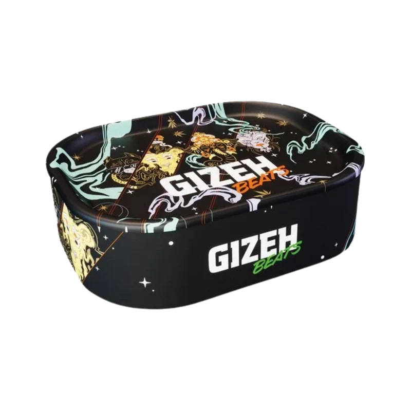 GIZEH Beats Storage Box mit Tray – Metall Aufbewahrungsbox
