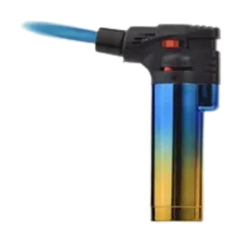 PROF Easy Torch Metallic Feuerzeug Jetflame Blue – 12er Display