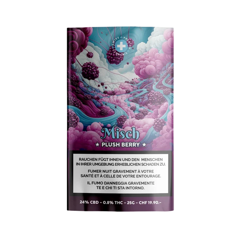 High Level Genetics Plush Berry - Indoor CBD Misch 25g
