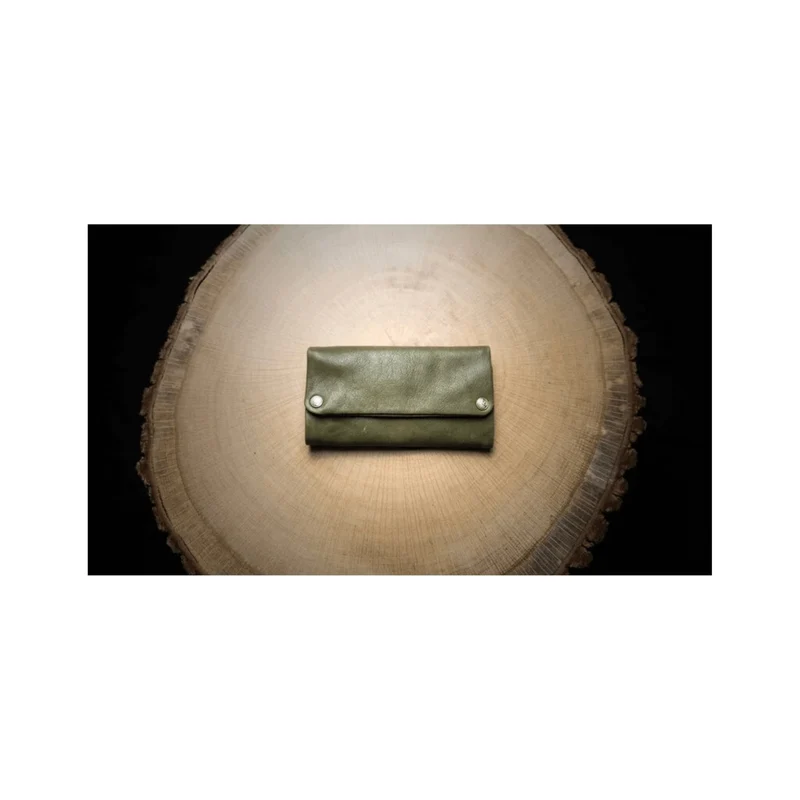 Kavatza Tabaktasche Jade – Kuhleder Grün