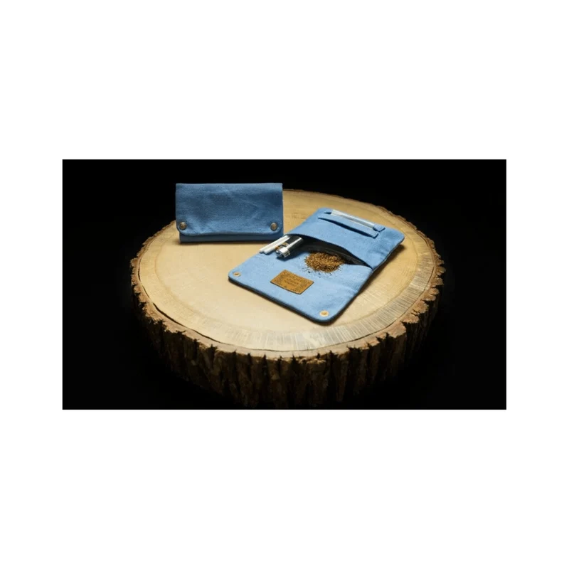 Kavatza Tabaktasche Hemp – Hanfstoff Sky Blue