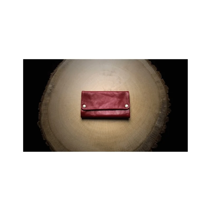 Kavatza Tabaktasche Flamenco – Kuhleder Rot