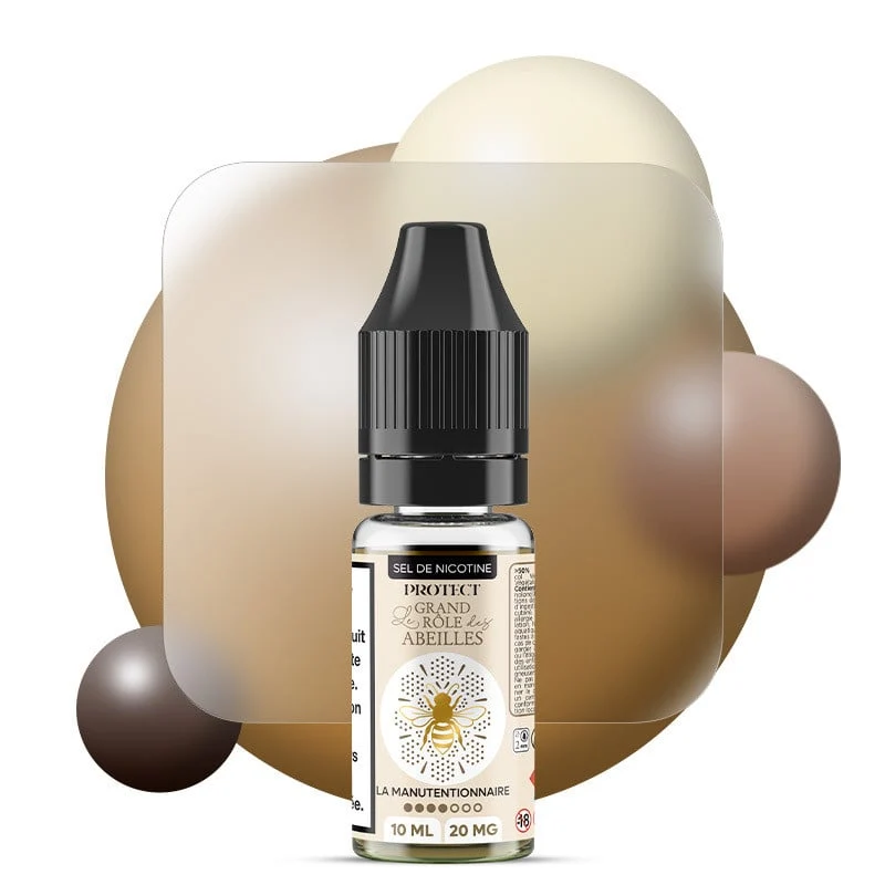 Protect - La Manutentionnaire Nikotinsalz - Le Grand Rôle des Abeilles | 10 ml