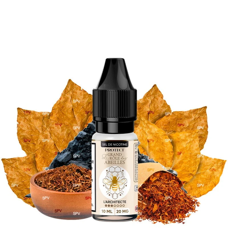 Protect - L'Architecte Nikotinsalz - Le Grand Rôle des Abeilles | 10 ml