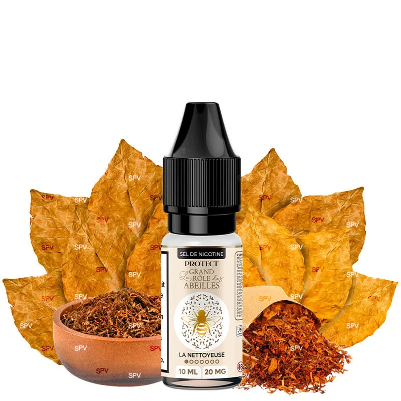 Protect - La Nettoyeuse Nikotinsalz - Le Grand Rôle des Abeilles | 10 ml