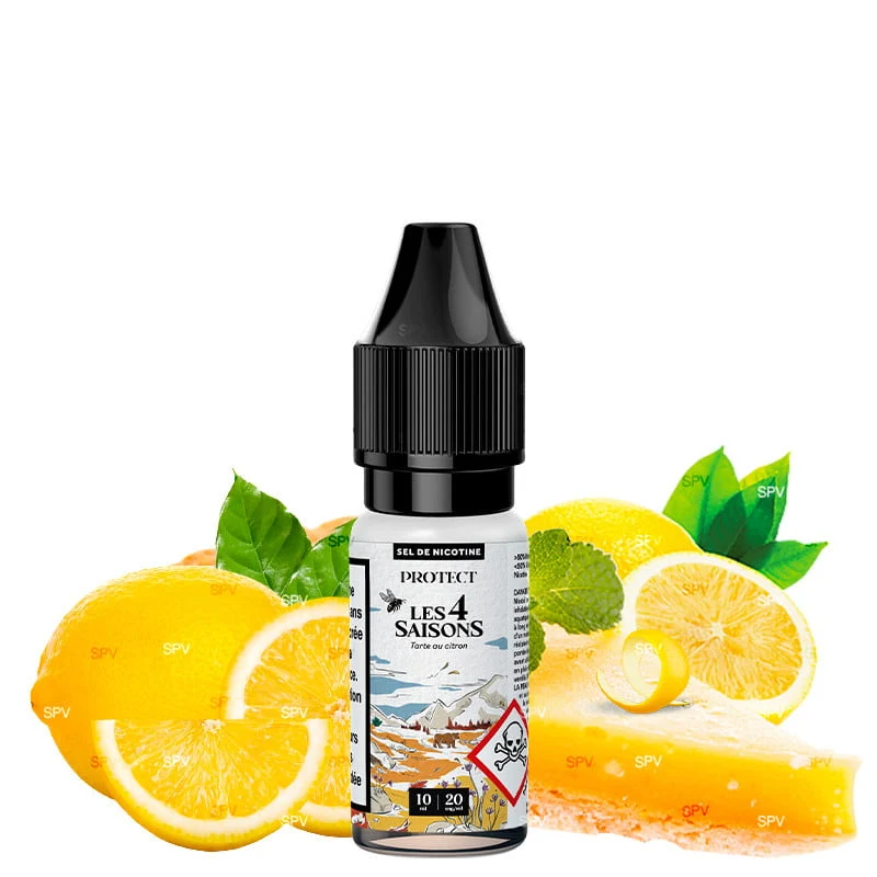 Protect - Zitronentarte Nikotinsalz - Les 4 Saisons Herbst | 10 ml