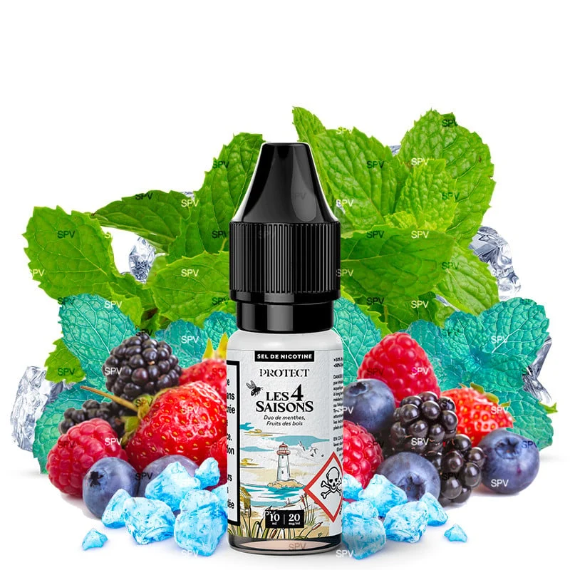 Protect - Waldfrucht Minze Duo Nikotinsalz - Les 4 Saisons Sommer | 10 ml
