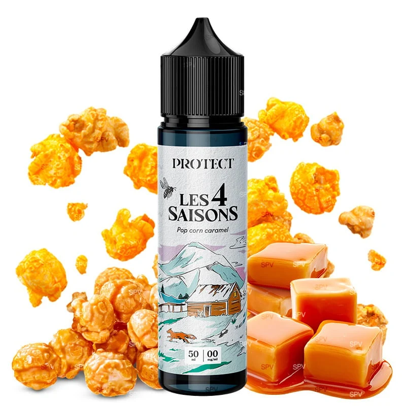 Protect - Popcorn Karamell - Les 4 Saisons Winter | 50 ml in 75 ml
