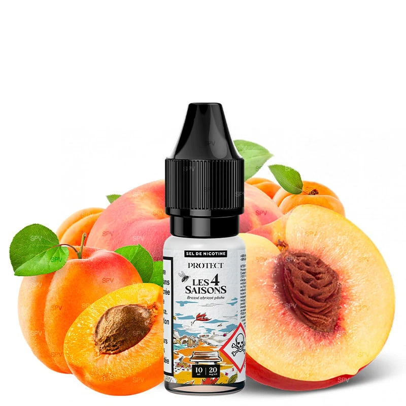 Protect - Joghurt Aprikose Pfirsich Nikotinsalz - Les 4 Saisons Herbst | 10 ml