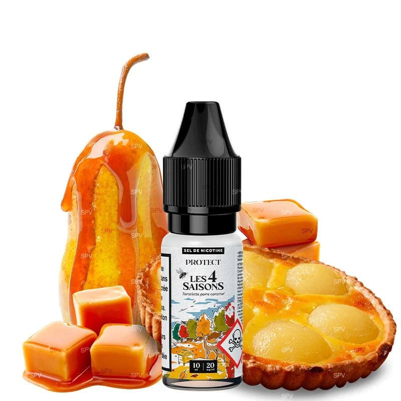 Protect - Tarte Birne Karamell Nikotinsalz - Les 4 Saisons Herbst | 10 ml