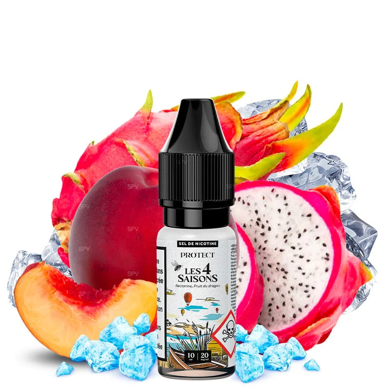 Protect - Nektarine Drachenfrucht Nikotinsalz - Les 4 Saisons Sommer | 10 ml