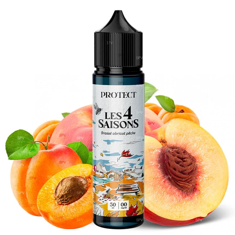 Protect - Joghurt Aprikose Pfirsich - Les 4 Saisons Herbst | 50 ml in 75 ml